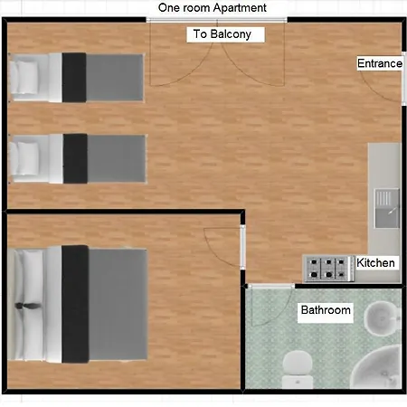 Flisvos Seaside Ξενοδοχείο με διαμερίσματα 3*